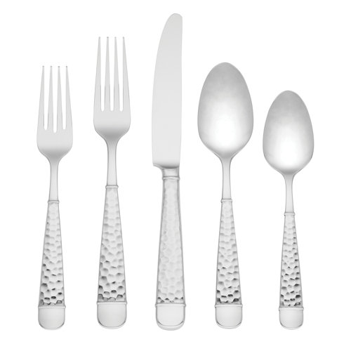Lenox Eastwood 65 Piece 18/10 Stainless Steel Flatware Set, Service for